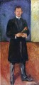 Autoportrait avec brosses 1904 Edvard Munch